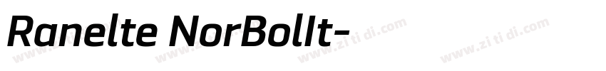 Ranelte NorBolIt字体转换 Ranelte NorBolIt字体转换
